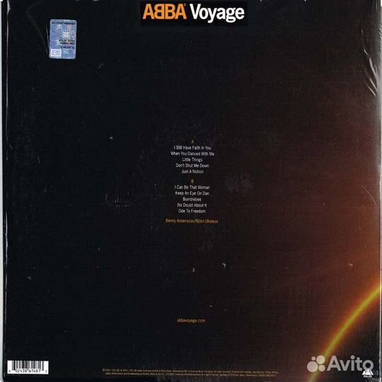 Abba - Voyage, LP, EU 2023, Still Sealed