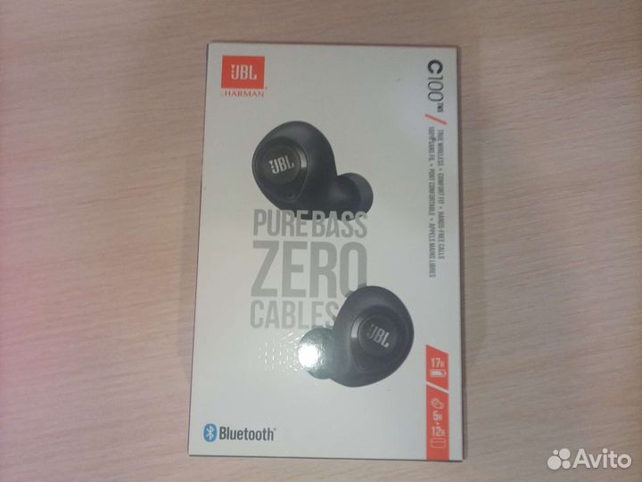 Беспроводные наушники JBL C100TWS