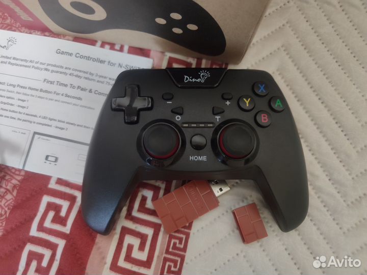 Джойстик и адаптер 8bitdo Nintendo
