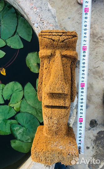 Истукан, декор,статуя,ветка роголистника