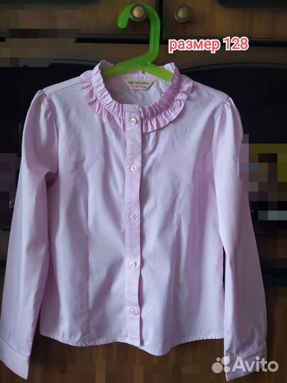 Блузка для девочки 122, 128