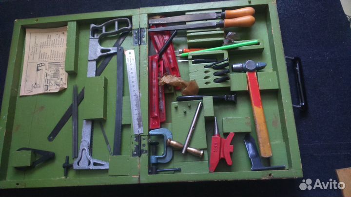 Детский слесарный набор 50-е СССР
