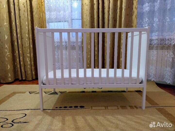 Кроватка детская IKEA sundvik 120x60