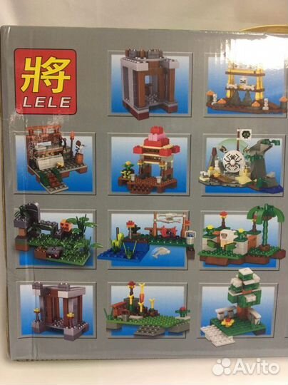 Конструктор Lele Minecraft ” Падение башни ”