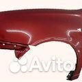 Крыло правое Калина цвет красный Калина 104 новое