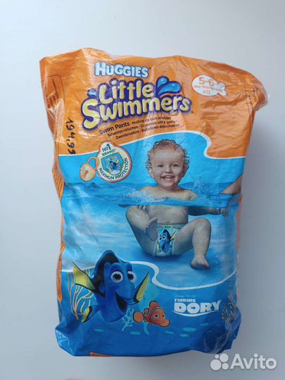 Трусики для плавания (подгузники, трусики) раз 5-6