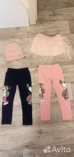 Пакет вещей для девочки 104-110 рост