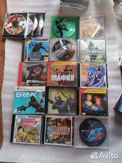 Компьютерные игры на дисках