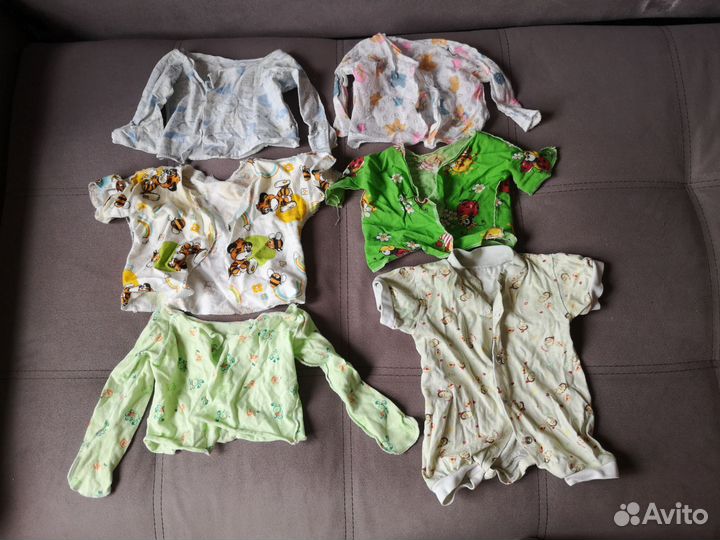 Детские вещи пакетом от 0 до полутора лет