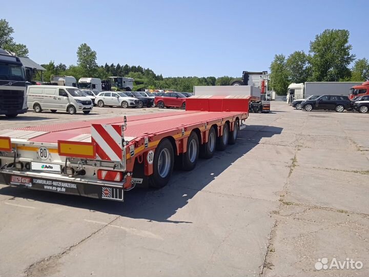 Полуприцеп трал (тяжеловоз) Max Trailer Max100, 2023