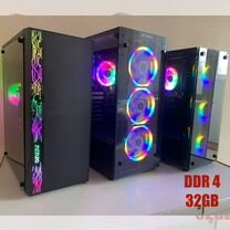 Игровой пк i7/DDR4-32GB/RX580 8GB/SSD M2. 512GB