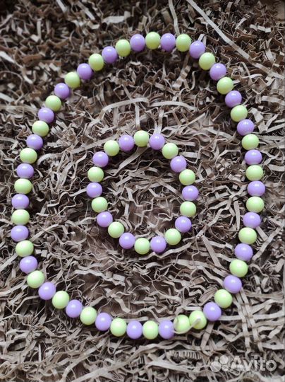 Бусики с браслетом