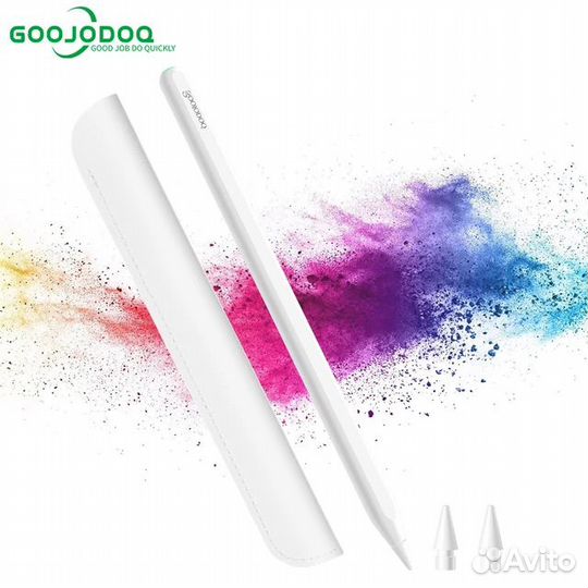Стилус Goojodoq 9th Gen White для Apple iPad IOS