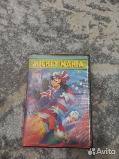Sega картридж Mickey mania