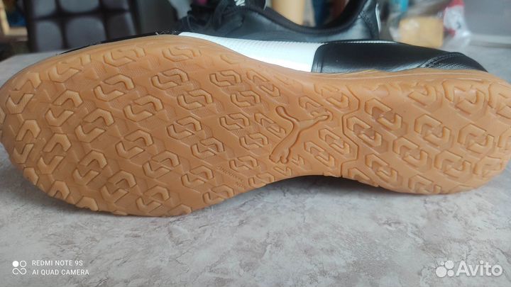 Бутсы футзалки натуральная кожа Puma