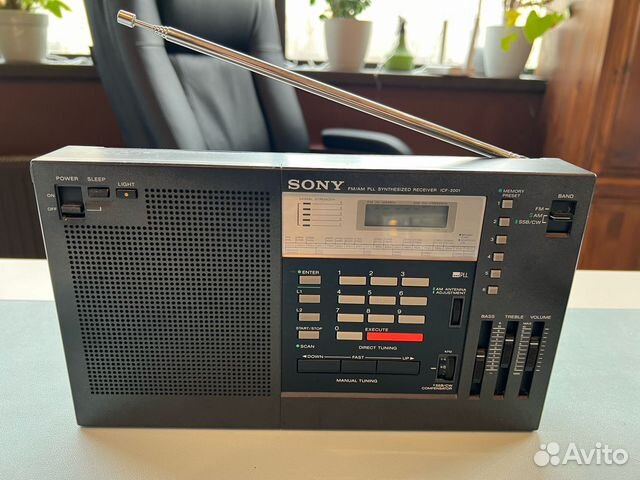 Радиоприемник Sony ICF-2001 купить в Москве | Электроника | Авито