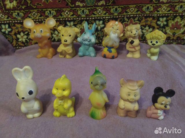 Резиновые игрушки ссср. Раритет