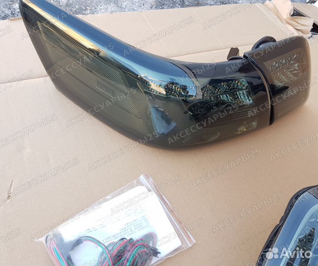 Стопы LED тюнинг Toyota Camry 40 45 2006-2011 Черн