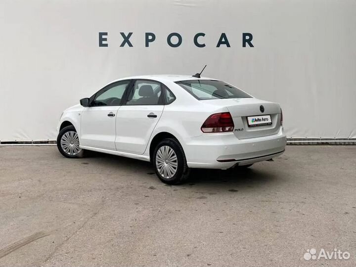 Volkswagen Polo 1.6 AT, 2019, 59 300 км