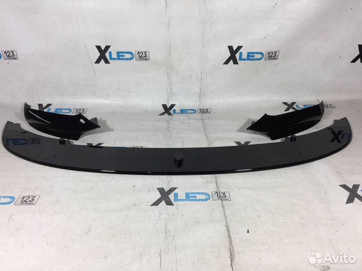 Губа сплиттер на бампер BMW F10 M-Performance