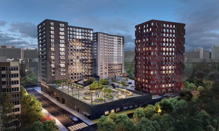 Квартира-студия, 26,3 м², 12/17 эт.