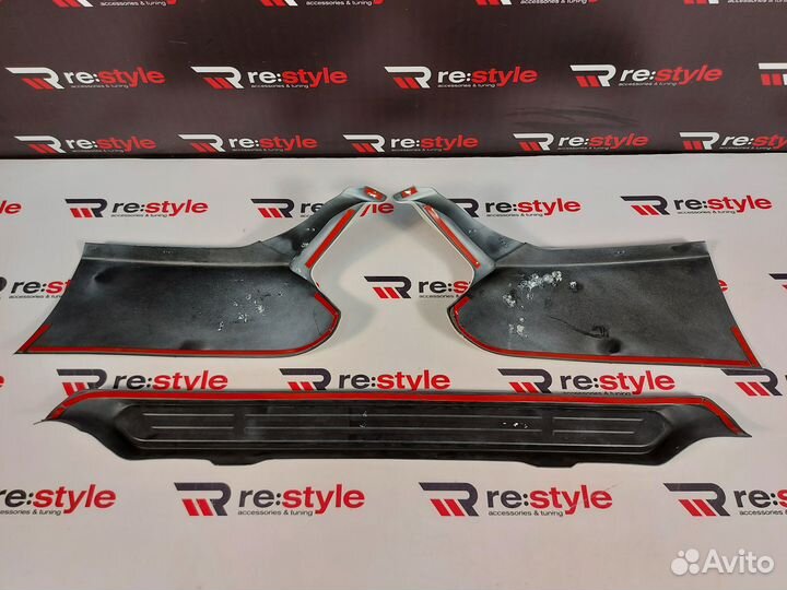 Губа задняя Toyota Land Cruiser Prado 150 3м с18г