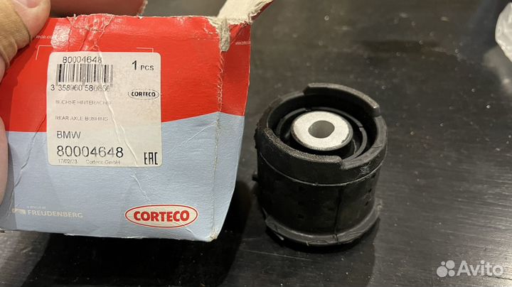 Сайлентблок балки задней Corteco 80004648 bmw e46