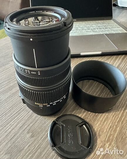 Объектив Sigma DC 50-200 mm 1:4-5.6 HSM for Canon