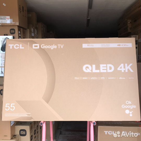 Новый TCL C647 55' SMART TV
