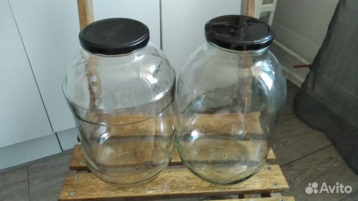 Банки 3 литра - 2 шт