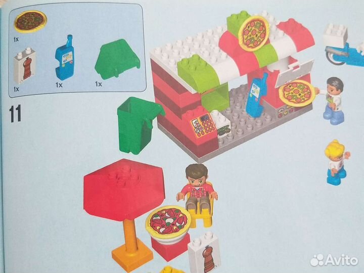 Lego duplo пиццерия
