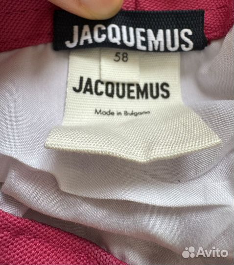 Панама шляпа Jacquemus 58 новая оригинал