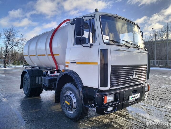 Ассенизатор маз ко-510, новое вакуумное оборудован