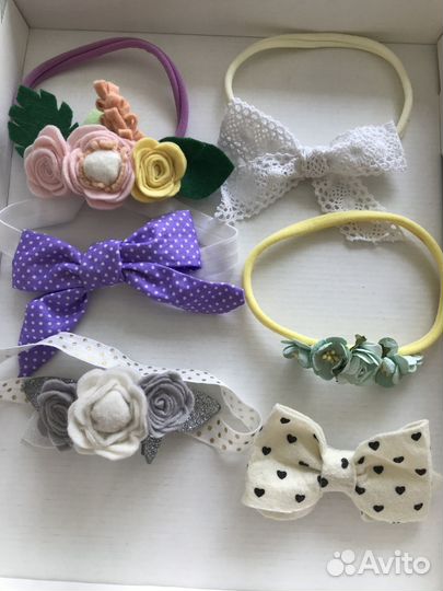 Повязки на голову для девочки