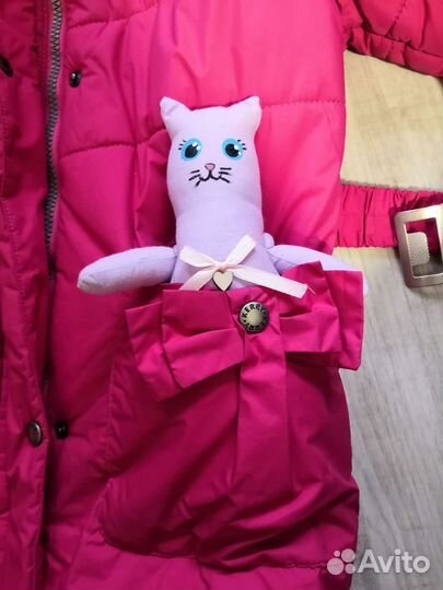 Куртка для девочки Kerry, размер 128, зима