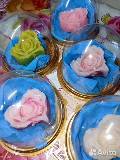 Набор свечей ручной работы 