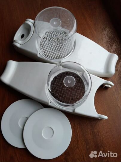 Измельчитель с набором насадок и овощерезка 2 шт