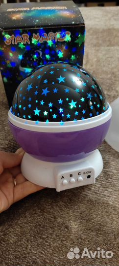 Ночник детский звёздный