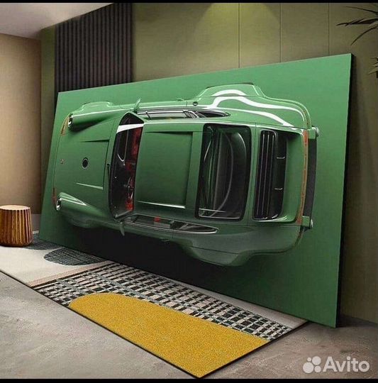 Топовые картины на холсте 3D Sports Car Самара