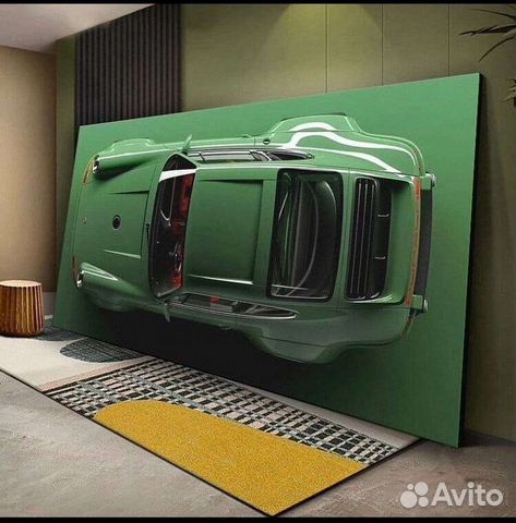 Топовые картины на холсте 3D Sports Car Самара