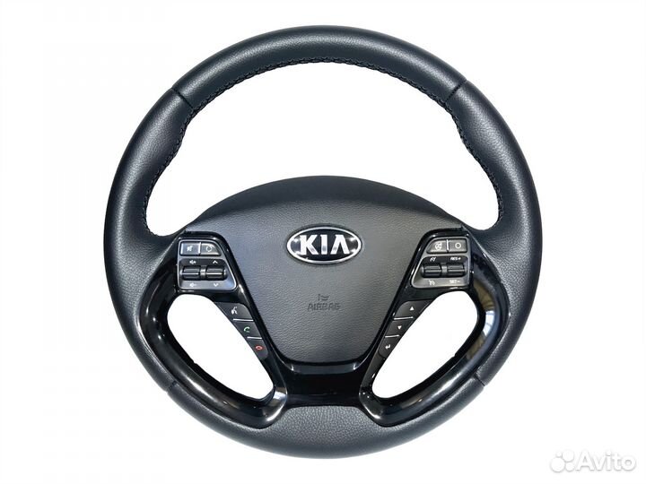 Оплетка на руль Kia Ceed 2 для замены штатной