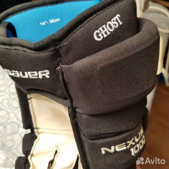 Краги хоккейные размер 14 новые bauer