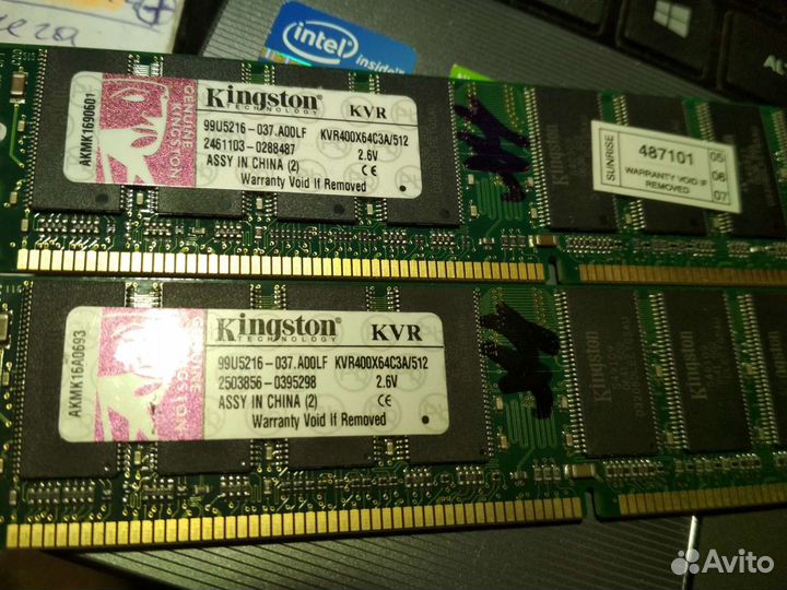 Память раритетная для ноутбуков и компов