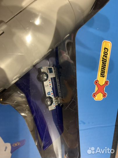 Набор игровой Mobicaro полицейская паркова самолет