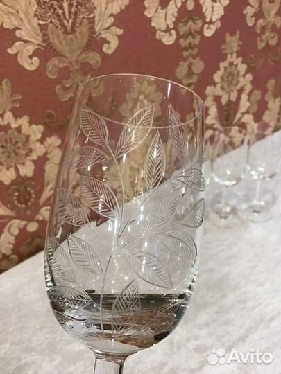 Фужеры хрустальные СССР