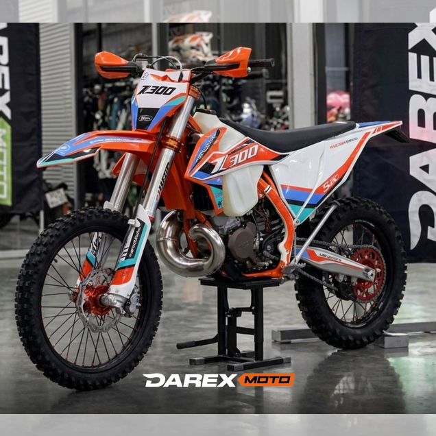 Мотоцикл Эндуро Hengjian Z300 2T оранжевый