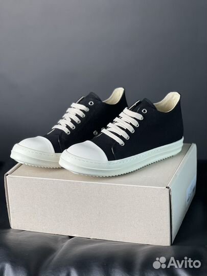 Кеды Rick Owens Ramones Low