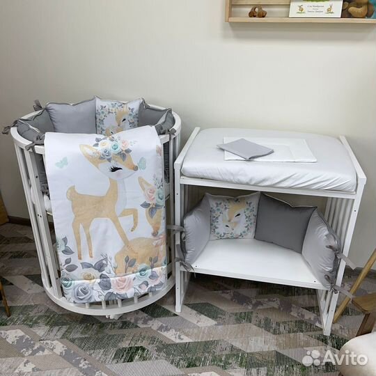 Комплекты в кроватку Minky Moon