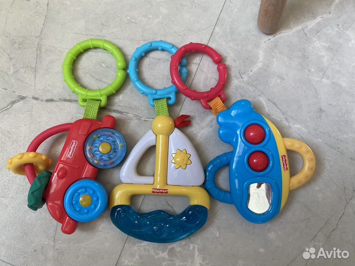 Подвески в коляску fisher price