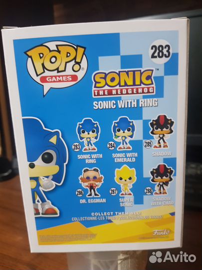 Funko Pop Sonic The Hedgehog: Sonic With Ring